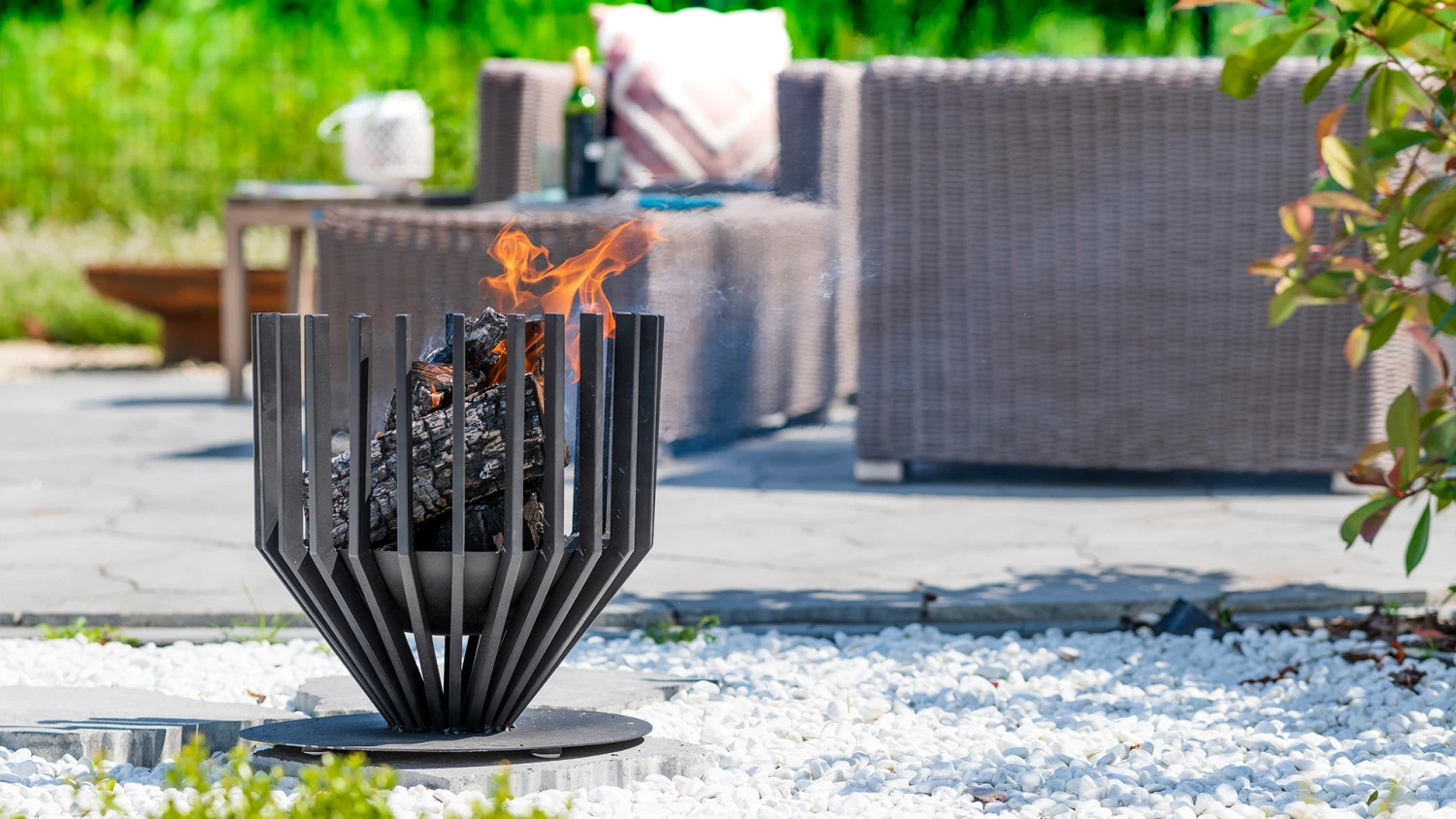 Irving Zwart Vuurkorf 43cm 2 Irving Zwart Vuurkorf 43cm - Afbeelding 2