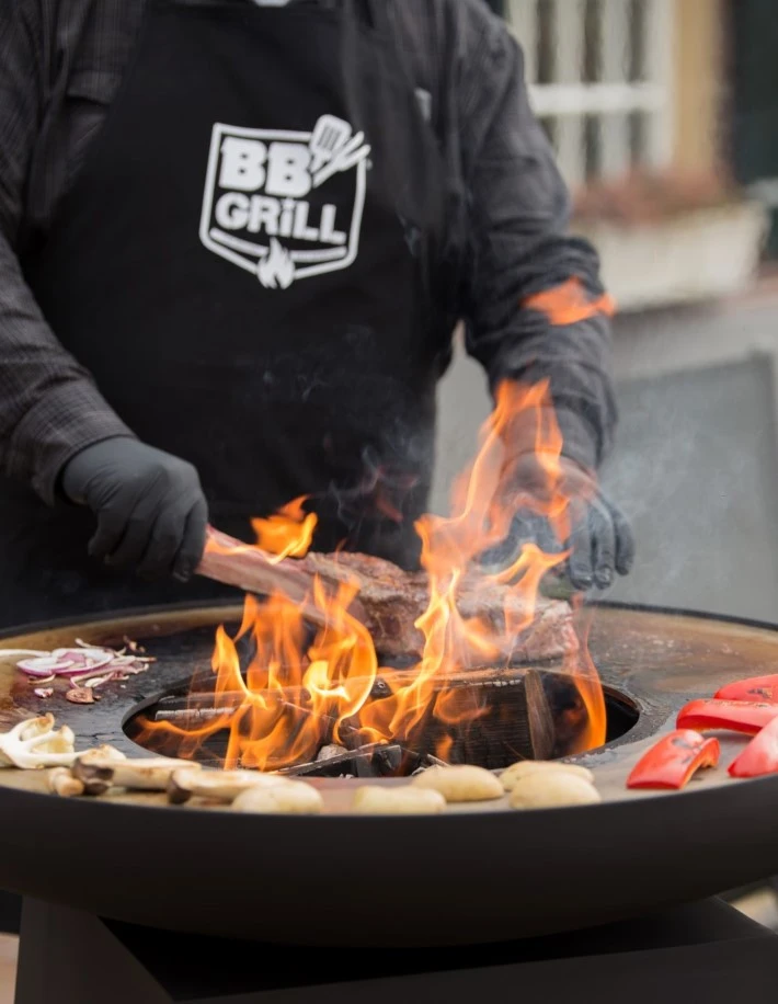 Vuurschaal BBQ Orion Classic ZWART 4 Vuurschaal BBQ Orion Classic ZWART - Afbeelding 4