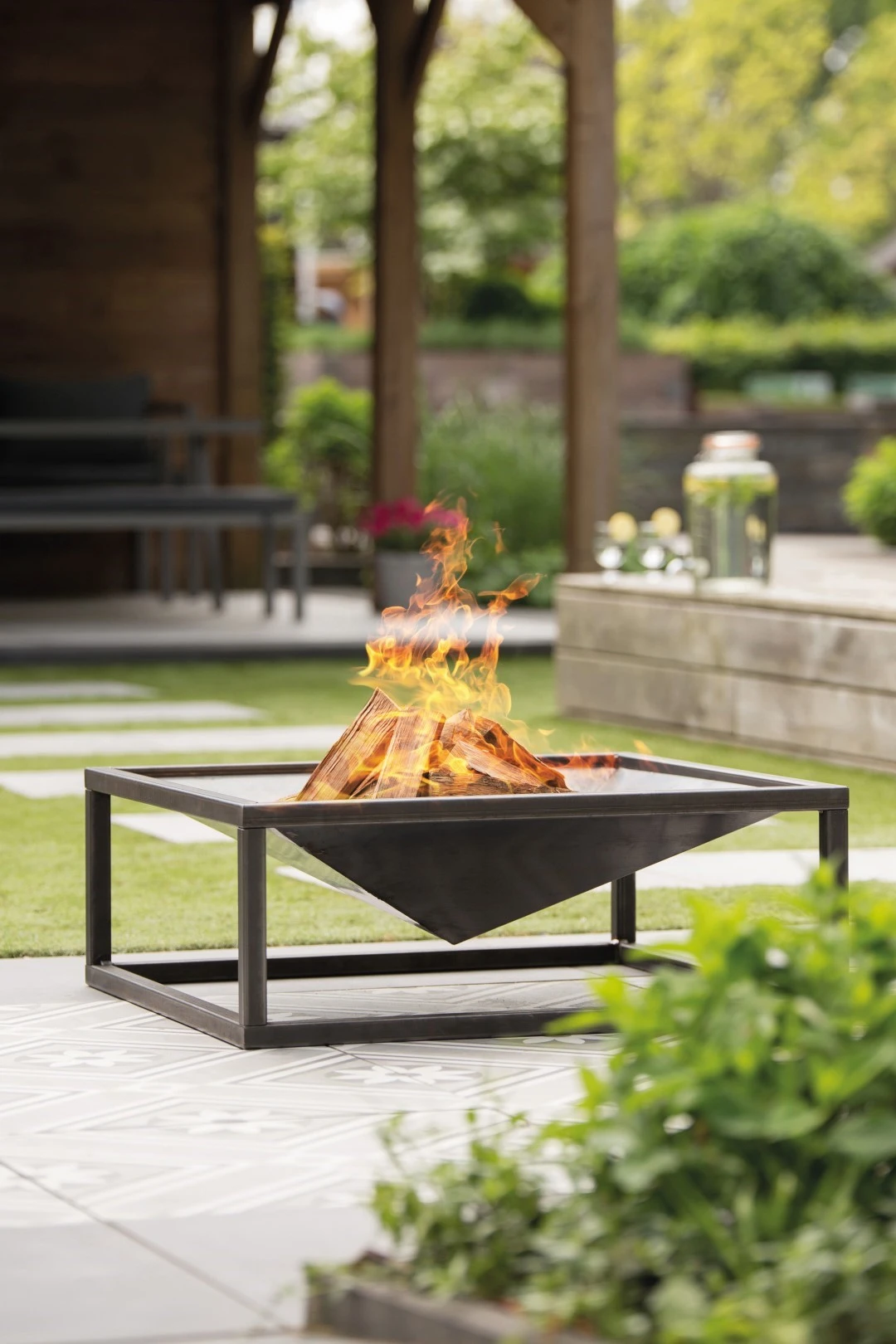 Vuurschaal Firepit Tervo Industrial 80 Cm 2 Vuurschaal Firepit Tervo Industrial 80 Cm - Afbeelding 2