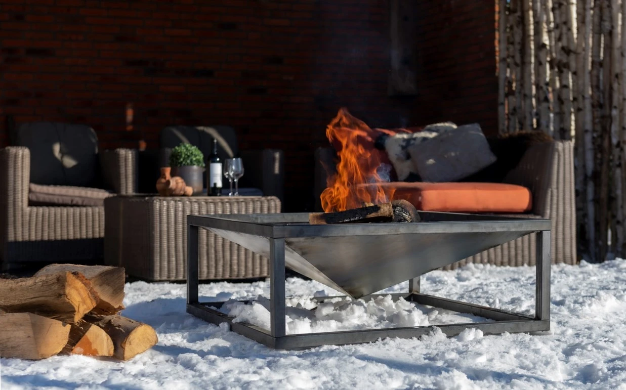 Vuurschaal Firepit Tervo Industrial 80 Cm 3 Vuurschaal Firepit Tervo Industrial 80 Cm - Afbeelding 3