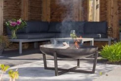 Vuurschaal Firepit Tornio 80cm -Life Is Better At The Pool Vuurschaal Firepit Tornio 80cm 02 scaled 1