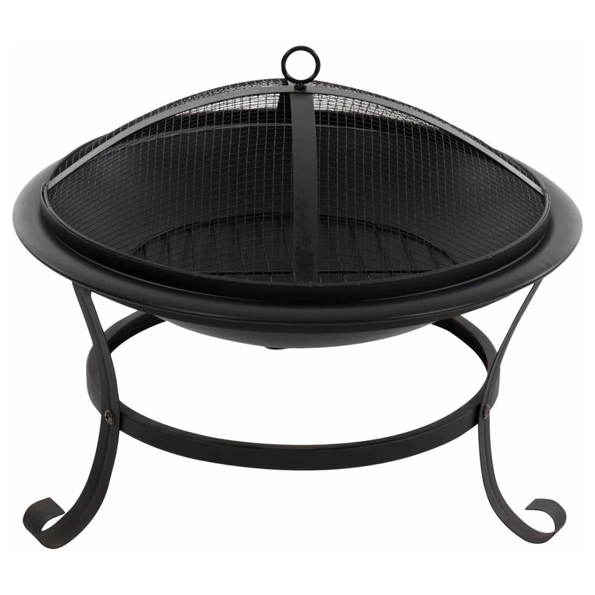 Vuurschaal Met Afdekrooster 51cm 1 Vuurschaal Met Afdekrooster 51cm