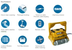 Wave 100 Dolphin Zwembadrobot 9 Wave 100 Dolphin Zwembadrobot -Life Is Better At The Pool Wave 100 Dolphin zwembadrobot functies