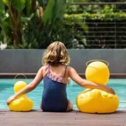 The DUCK DUCK XL Lamp -Life Is Better At The Pool duck duck lamp