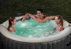 Intex Pure SPA Greywood Deluxe 6 Personen -Life Is Better At The Pool original 6307622442 4 scaled e1634219373494