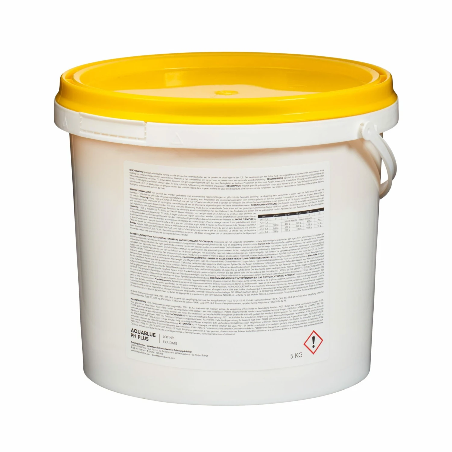 PH Plus 5kg Granulaat 2 PH Plus 5kg Granulaat - Afbeelding 2